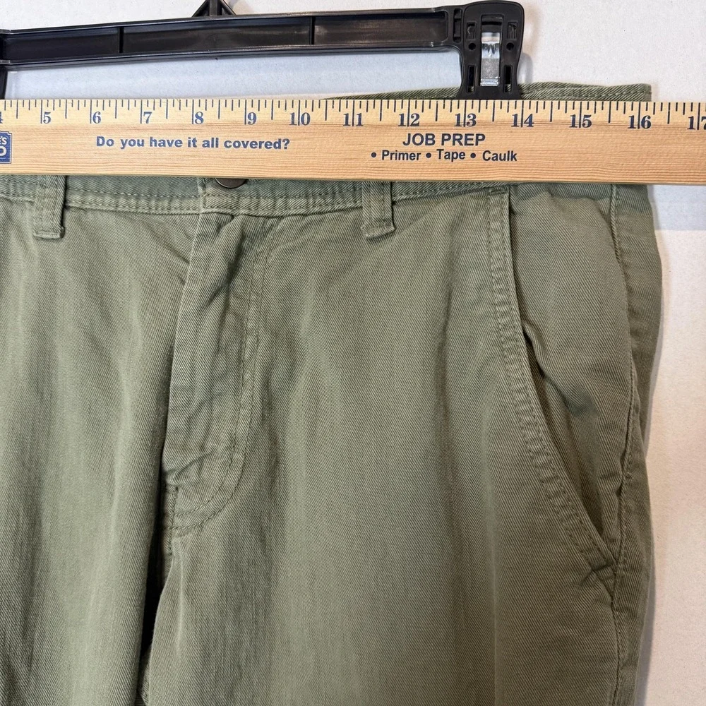 Banana‎ Republic Pants Mens 30x30 Green Athletic Fit Chino Tapered Cotton Casual
